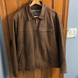 Wilsons Leather~ brown leather jacket